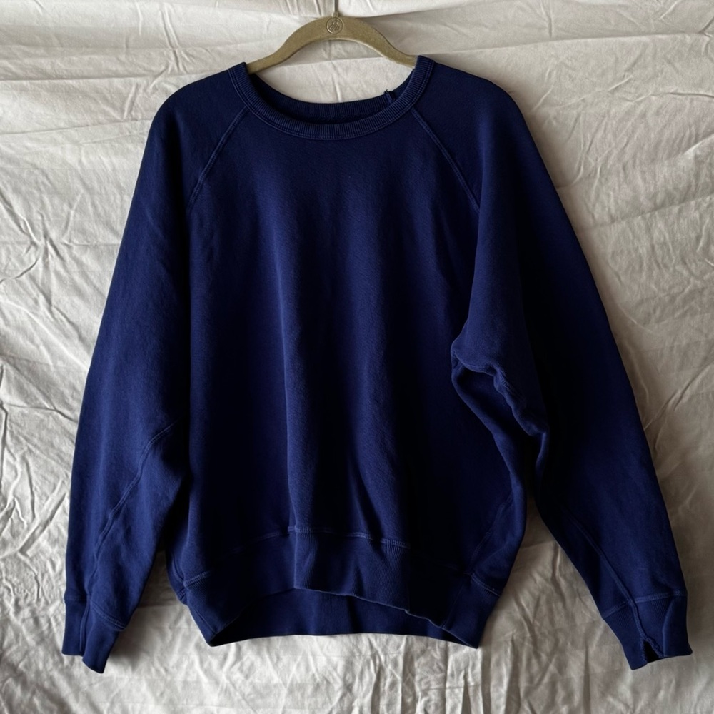 The Great. College sweatshirt - 2 M medium - EUC jewel tone blue womens